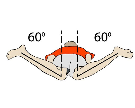 60 Degree Internal Hip Rotation
